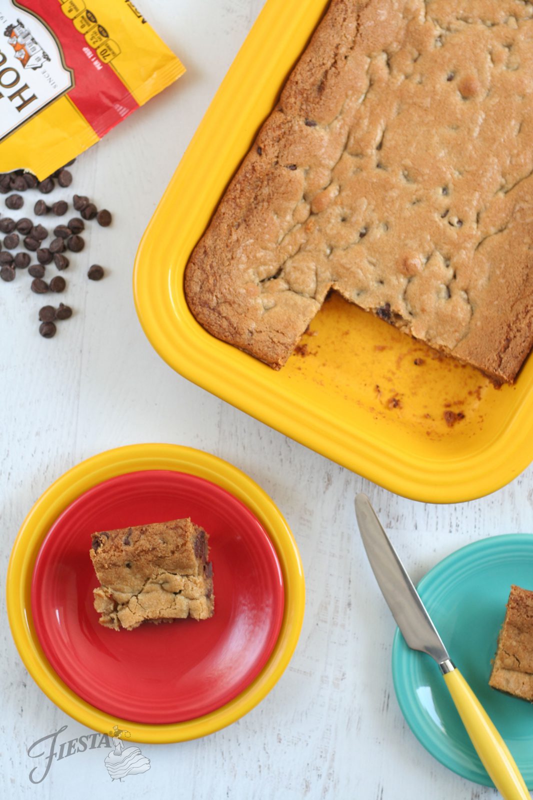 fiesta dinnerware baker cookie bars