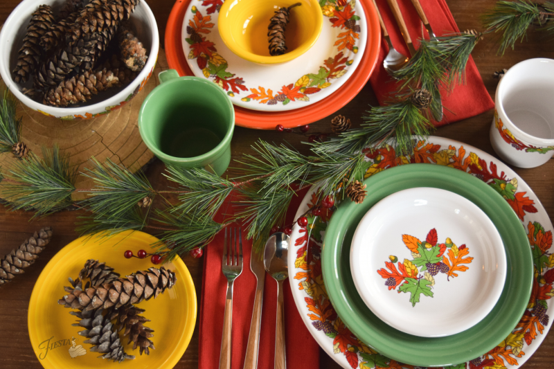 Fiesta christmas plates hotsell