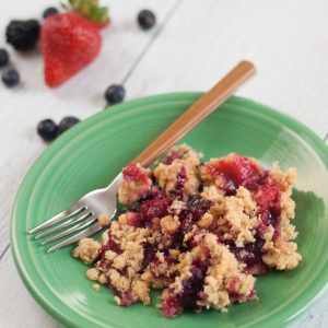 mixed berry crumble recipe