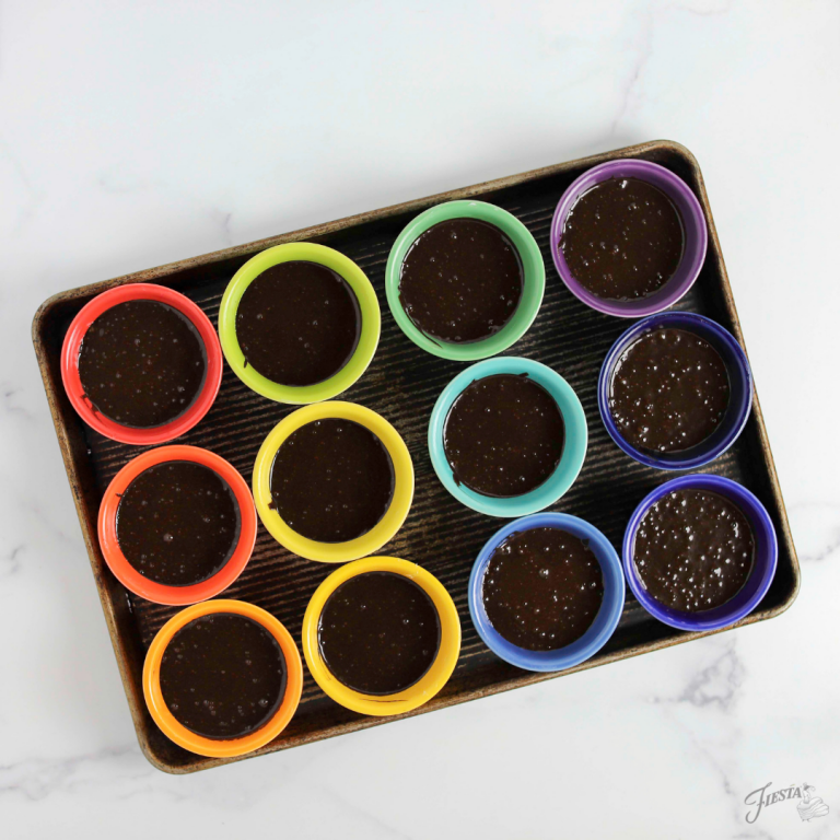 Mint Chocolate Cupcakes in Fiesta Ramekins Fiesta Blog